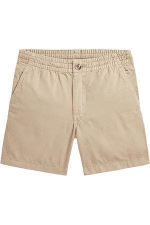 Ralph Lauren Kids Parachute Relaxed Fit Easy Short in Tan. - size 4 (also in 5, 6)