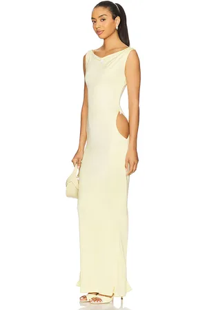 BUCI Heron Dress in Lemon. - size L (also in M)
