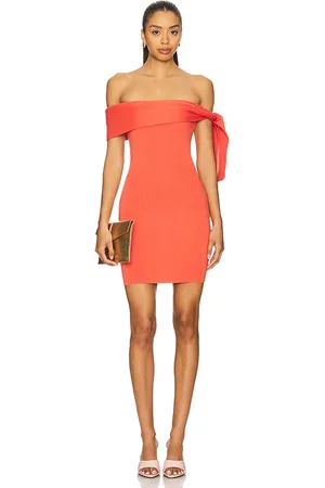SNDYS X REVOLVE Jaymes Mini Dress in Tangerine. - size L (also in M, S, XL, XS, XXL, XXS)