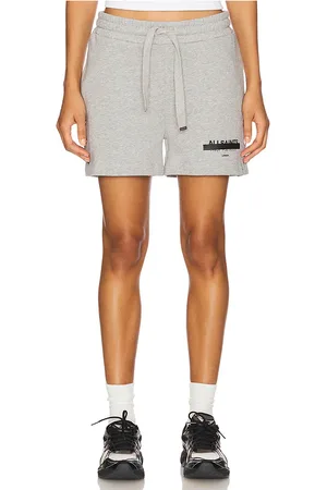 AllSaints Sorri Sweatshort in Grey. - size L (also in M, S, XS)