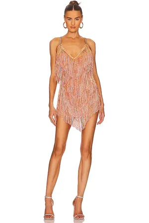 Bronx and Banco Barbie Mini Dress in Metallic Copper. - size M (also in XL)