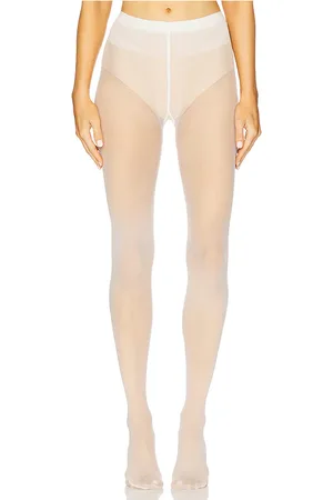 Wolford Individual 20 Tights in White. - size L (also in M)