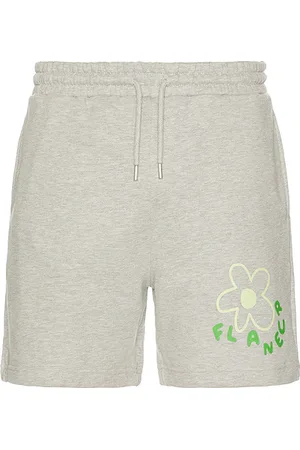 FLÂNEUR Blossom Shorts in Grey. - size L (also in M, S, XL/1X)