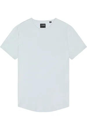 Cuts Ao Curve-hem Tee in Baby Blue. - size L (also in M)