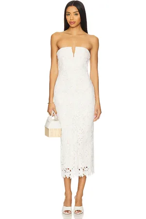 MORE TO COME Scarlett Midi Dress in . - size L (also in S, XS, XXS)