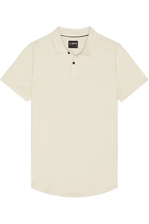 Cuts Ao Polo in Beige. - size L (also in M, S, XL/1X)