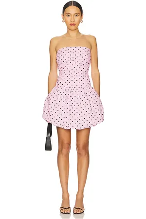 Steve Madden Gigi Dress in Pink. - size L (also in M, S, XL, XS)