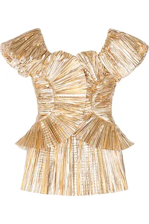 Cult Gaia Kids Charlique Dress in Metallic . - size 2 (also in 6)
