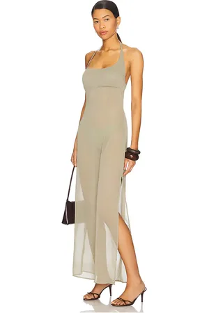 Lioness Driftwood Maxi Dress in Sage. - size L (also in M, S, XL, XS, XXL, XXS)