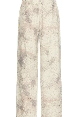Round Two Print Pants in Cream. - size 30 (also in 32, 34, 36)