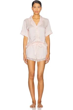 Flora Nikrooz Selena Short Set in Pink. - size L (also in M, S, XS)