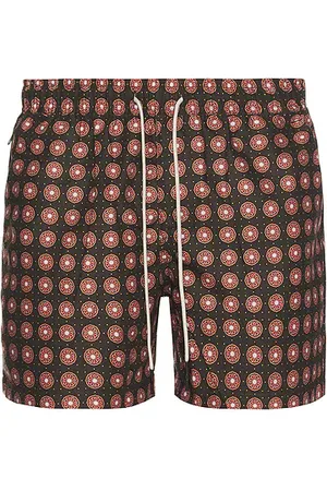 Oas Coffee Lumo Swim Shorts in Black. - size L (also in M, XL/1X)