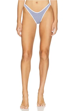 Frankies Bikinis Dove Bottom in Multi. - size S (also in XS)