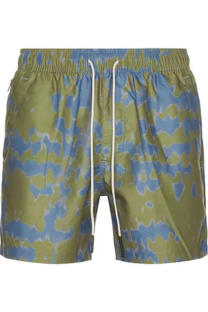 Oas Highland Swim Shorts in Olive. - size L (also in M, S, XL/1X)