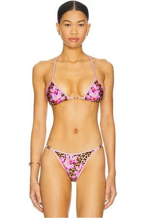 Runaway The Label Miami Bikini Top in Pink. - size L (also in M, S, XS)