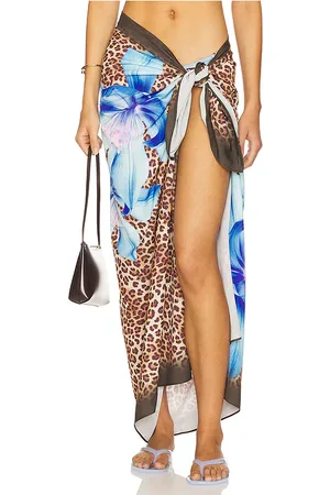 Runaway The Label Ibiza Sarong in Brown.
