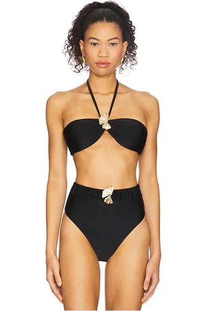 PATBO X REVOLVE Seashell Lycra Leaf Bikini Top in . - size L (also in M, S, XL, XS)