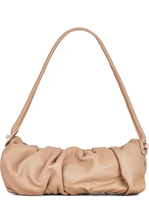 8 Other Reasons Puff Shoulder Bag in Tan.