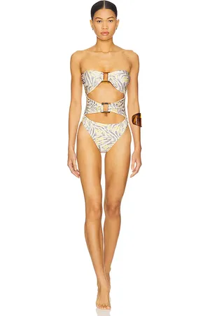 Runaway The Label Malakai One Piece in Lemon. - size L (also in M, S, XL, XS)