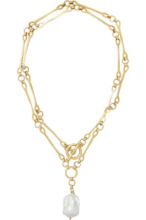 Brinker & Eliza Pippa Necklace in Metallic .