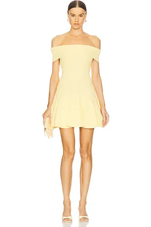 Retrofete Erica Knit Dress in Yellow. - size L (also in M, S, XL, XXL)