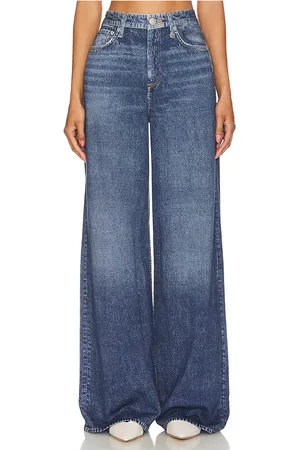 RAG&BONE Miramar Sofie Wide Leg Ankle Pant in Denim-Medium. - size 23 (also in 27, 29)