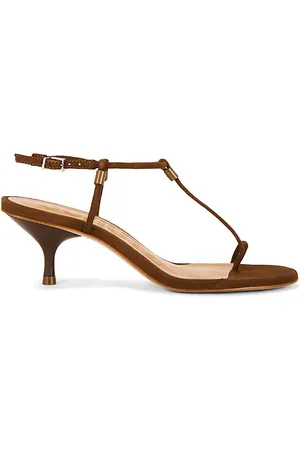 Schutz Elsha Kitten Sandal in Brown. - size 5.5 (also in 6.5, 7, 7.5, 8.5, 9.5)