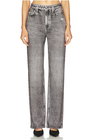 RAG&BONE Miramar Shea High Rise Full Relaxed in Grey. - size 24 (also in 25, 27, 29, 34)
