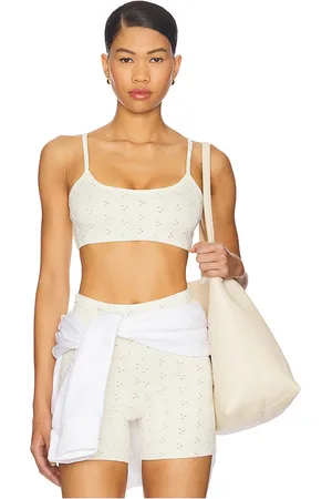 STRUT-THIS The Cher Bra in Cream. - size L (also in M, S, XL, XS)