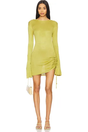 Flook the Label Freya Dress in Green. - size L (also in M, XL)