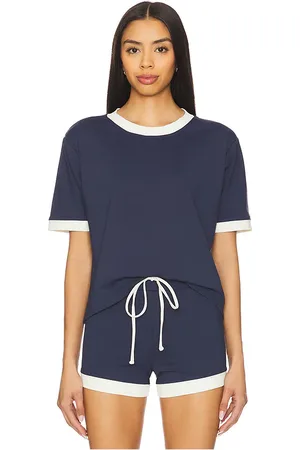 PORT DE BRAS Akari T-Shirt in Navy. - size L (also in M, S, XL, XS)