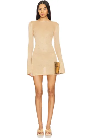 Flook the Label Elysia Dress in Neutral. - size L (also in M, S, XL, XS)