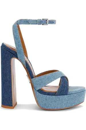 Retrofete Melodia Platform Heel in Blue. - size 37 (also in 38, 39, 40, 41)