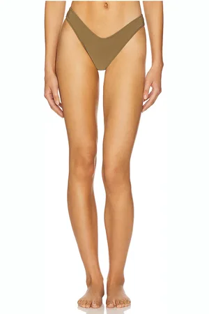 Montce Lulu Bikini Bottom in Olive. - size L (also in M, S, XL, XS)