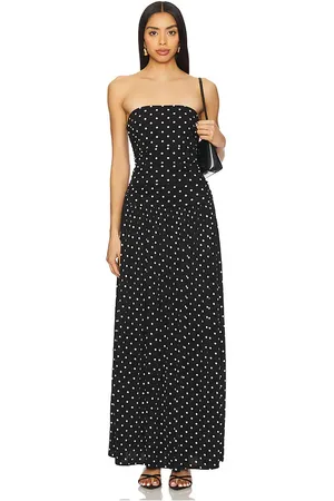 MORE TO COME Paraisa Maxi Dress in Black. - size L (also in M, S, XL, XS, XXS)