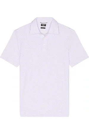 Faherty Short Sleeve Movement Pique Polo in Pink. - size S (also in )