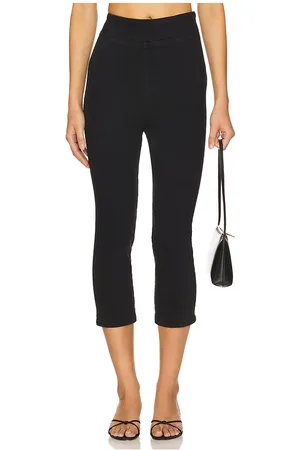 Frame Jetset City Capri Pant in Black. - size 0 (also in 1, 2)