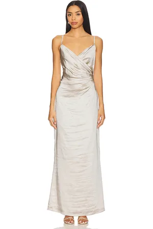 SNDYS Suvi Maxi Dress in Ivory. - size L (also in M, S, XL, XS, XXL, XXS)