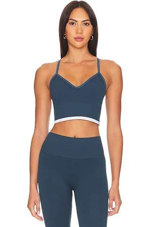 The Upside Form Bronte Sports Bra in Blue. - size L (also in XS)
