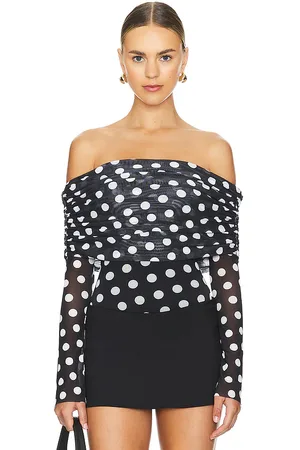 AFRM Maxine Bodysuit in Black. - size 1X (also in 2X, L, M, S, XL, XS, XXL, XXS)