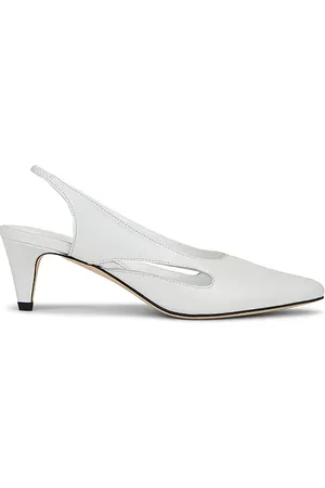 By Far Runa Slingback in White. - size 36 (also in 37, 38, 39, 40, 41)