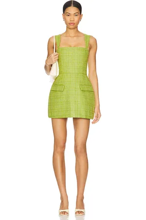 Amanda Uprichard X REVOLVE Bethany Skort Romper in Green. - size L (also in M, S, XL, XS)