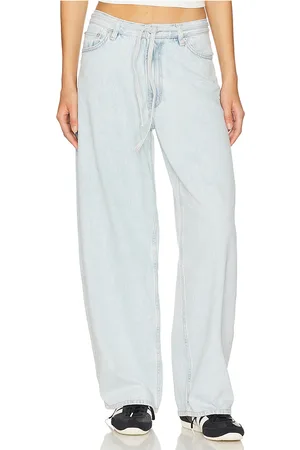 Samsøe Samsøe Saharper Belt Jeans in Blue. - size 24 (also in 25, 26, 27, 28, 29, 30)