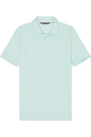 Travis Mathew Acropolis Polo in Teal. - size L (also in M, S, XL/1X)