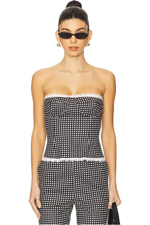 WeWoreWhat Strapless Corset in Black. - size 0 (also in 10, 2, 4, 6, 8)
