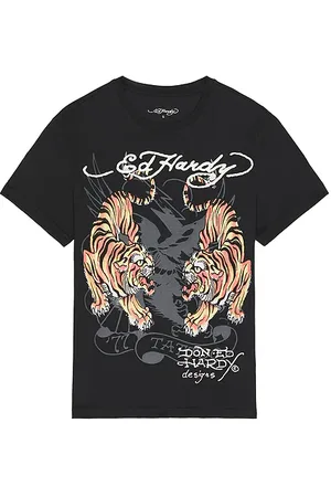 ED HARDY Tigers Tee in . - size L (also in M, S, XL/1X)