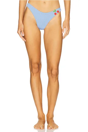 Capittana Atira Vichy Fruits Bikini Bottom in . - size L (also in M, S, XS)