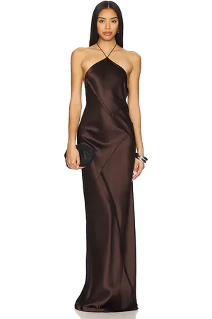 Retrofete Sylvia Dress in Chocolate. - size L (also in XL)