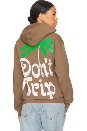 Free & Easy Shady OG Hoodie in Brown. - size L (also in M, S, XL/1X)