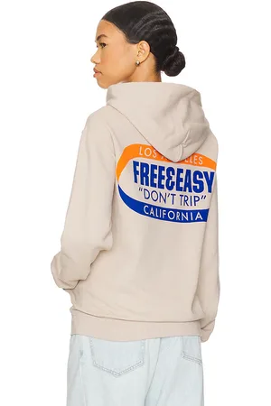 Free & Easy Highway OG Hoodie in Cream. - size L (also in M, S, XL/1X)